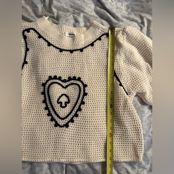 Lala von crochet heart sweater - L - Picture 5 of 6